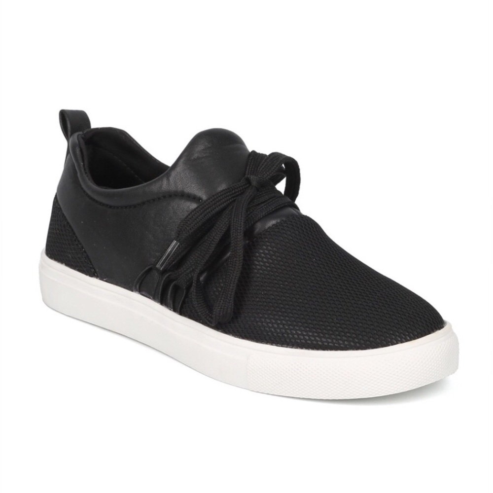 Qupid Daybreaker Sneakers Black Size 10 - Picture 8 of 8